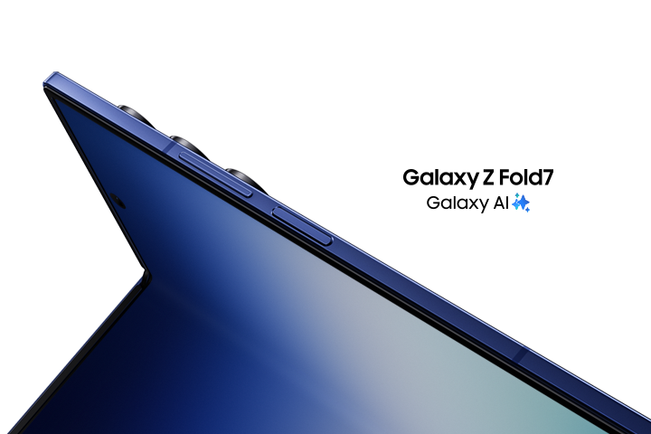 Samsung Galaxy Z Fold 7 unfolded with 8-inch AMOLED display